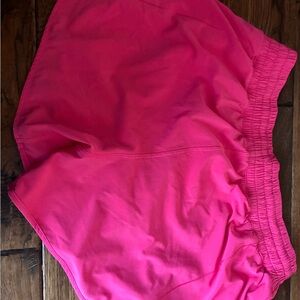lululemon athletica Vibrant Pink Athletic Shorts